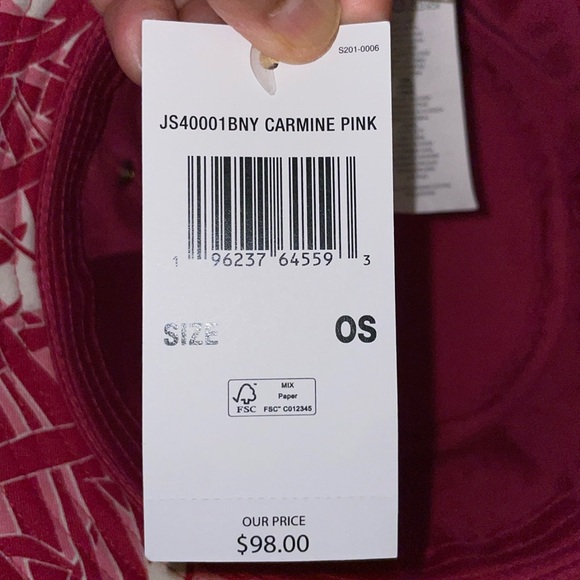 Michael Korts Bucket hat Carmine Pink main image 5